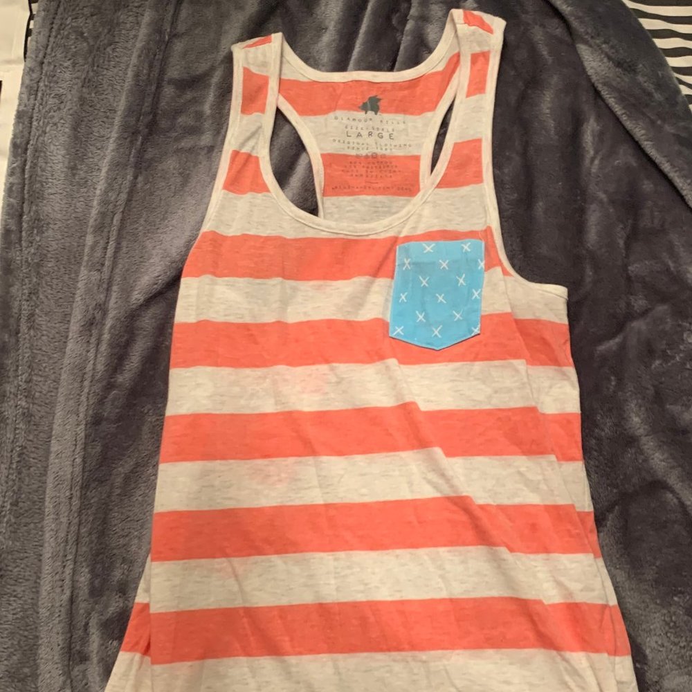 American Flag Tank Top